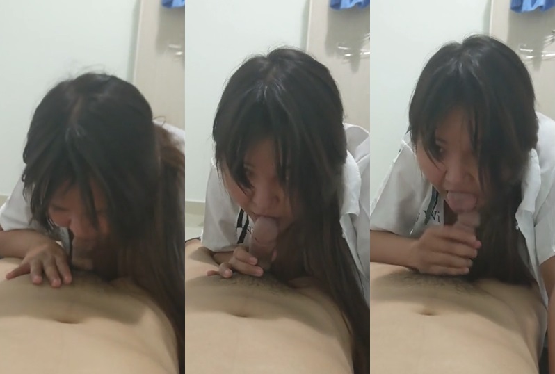 Innocent Amateur Dtudent 18 Year old Blowjob Pinay
