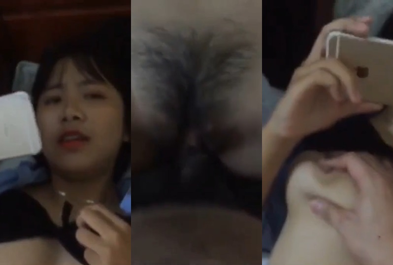 Em chỉ việc nằm và rên thôi