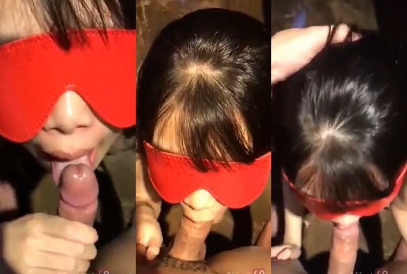Blindfold me and suck on it baby