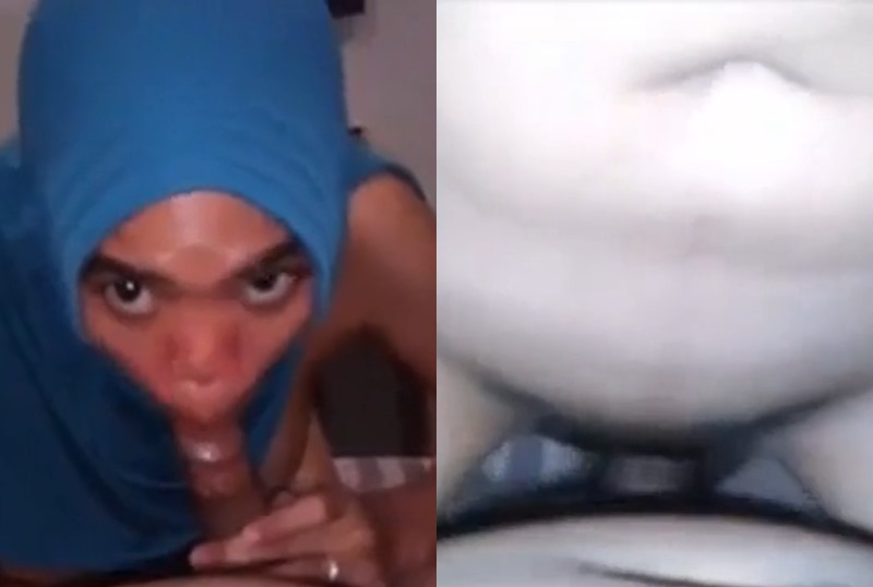 Tudung girl blowjob