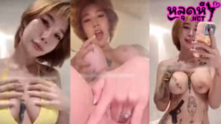 คลิปหลุด น้องจินนี่ งานเอ็มไลฟ์ สาวผมสั้น งานดีโคตรๆเลยคนนี้ ค่อยๆถอดชุดออก