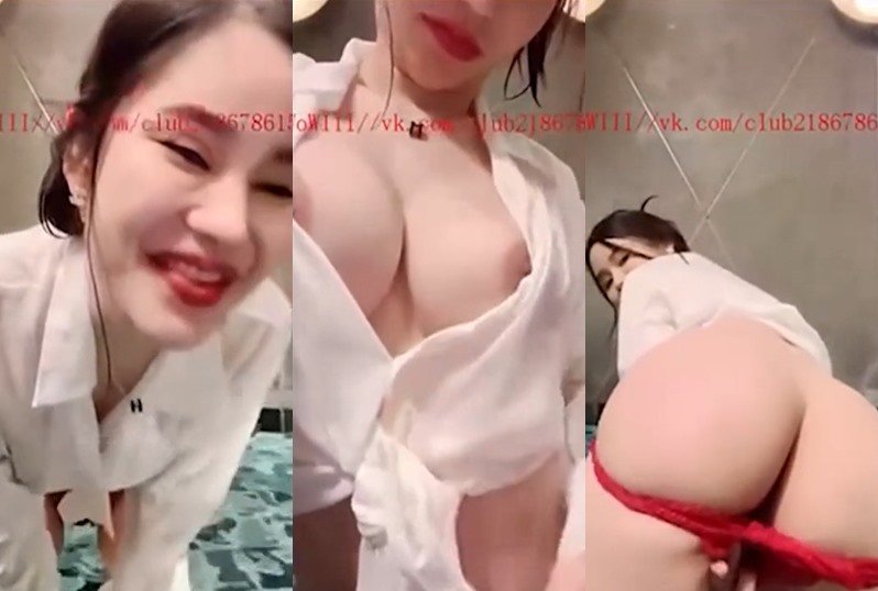 น้องเอิร์น งานเอ็มไลฟ์ สาวหน้าหมวย งานโคตรดีคนนี้ ตั้งกล้องไลฟ์สดโชว์เสียว